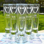 Groomsmen's glasses